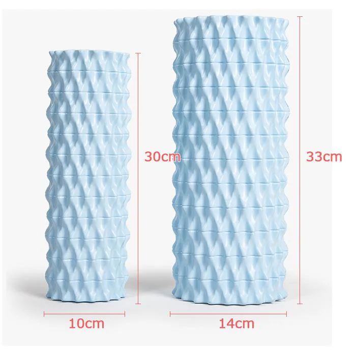 Yoga Roller Exercise Massage Roller Stick Grid EVA Foam Roller